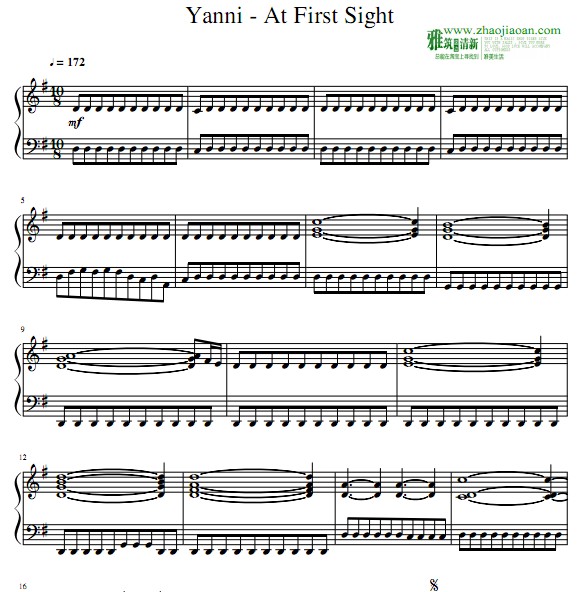 Yanni - At First Sight