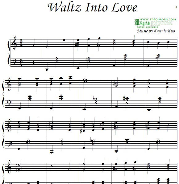 Dennis Kuo - Waltz Into Love