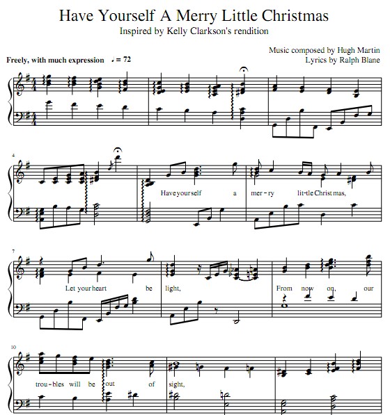have yourself a merry little christmas