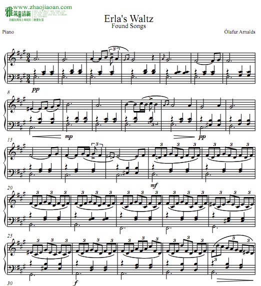 Ólafur Arnalds — Erla’s Waltz