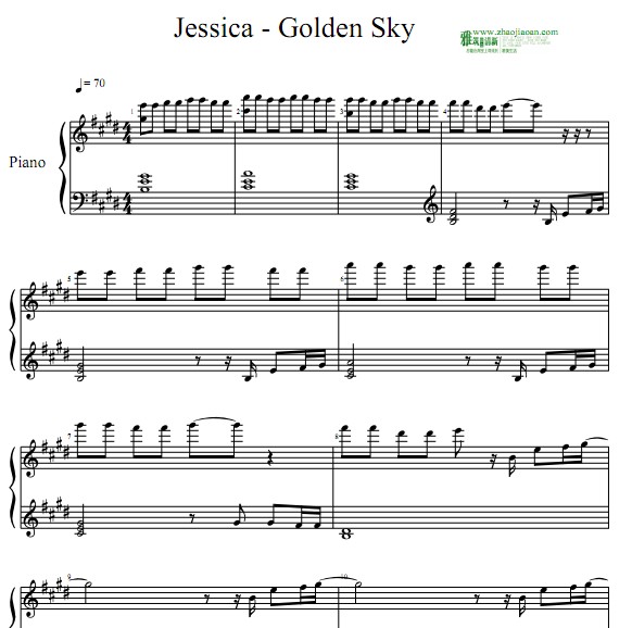 Jessica - Golden Sky