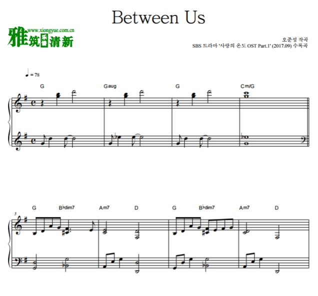 ¶ OST 1 Between Us