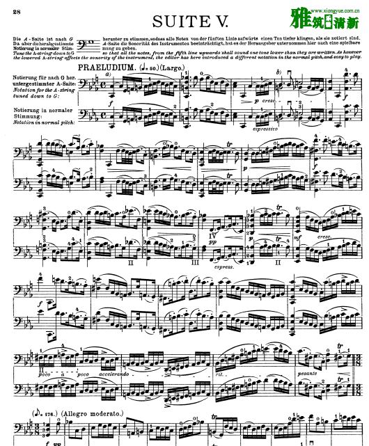 Bach ͺմް BWV1007-1012ٶȫ