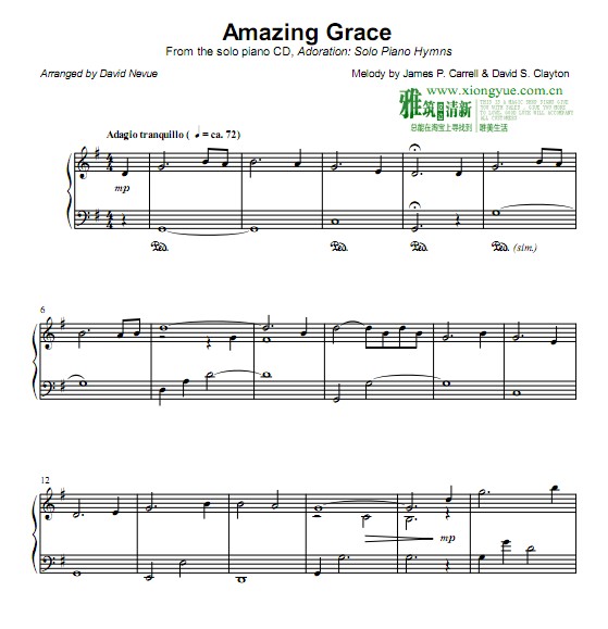 David Nevue - Amazing Grace