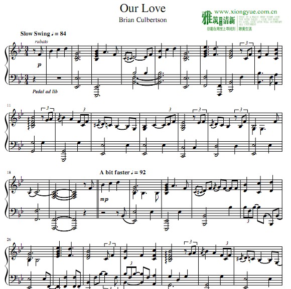 Brian Culbertson - Our Love
