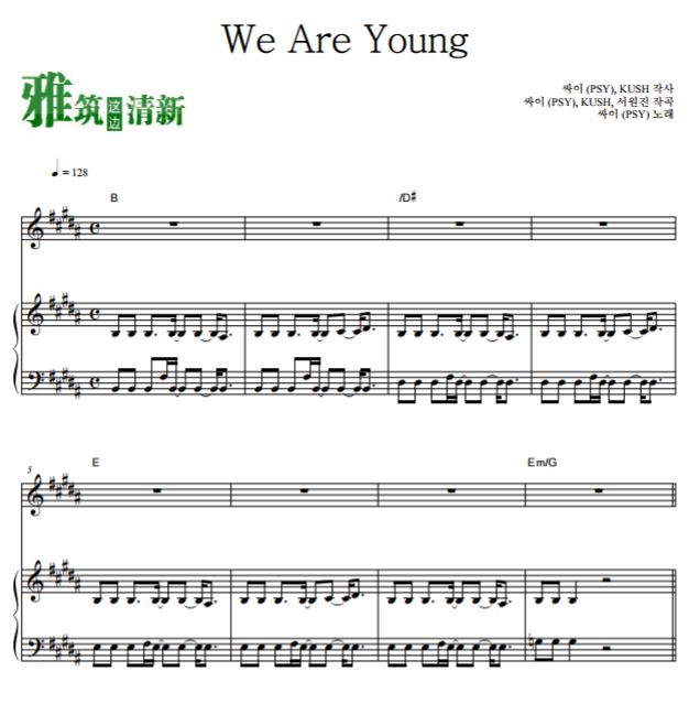 Psy  We Are Young ԭ浯
