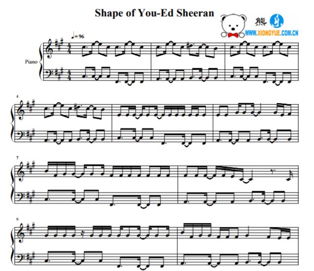 Shape of You Ed Sheeran