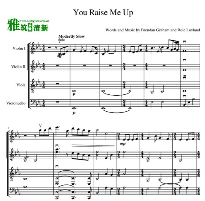 You Raise Me Up  