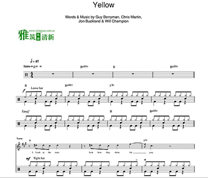 ֶ Coldplay - Yellow ӹ