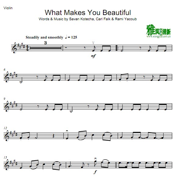 One direction - what makes you beautifulС