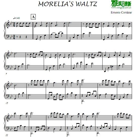 Ernesto Cortazar - Morelia's Waltz