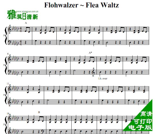Der Flohwalzer Բ Flea Waltz