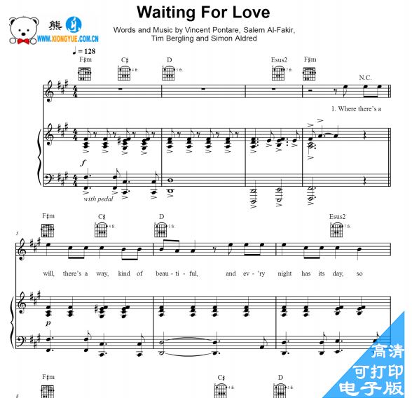 Avicii - Waiting for Love ٰ