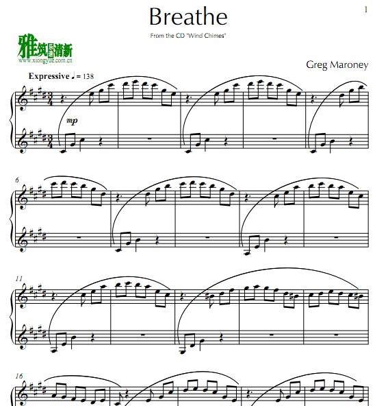 Greg Maroney - Breathe