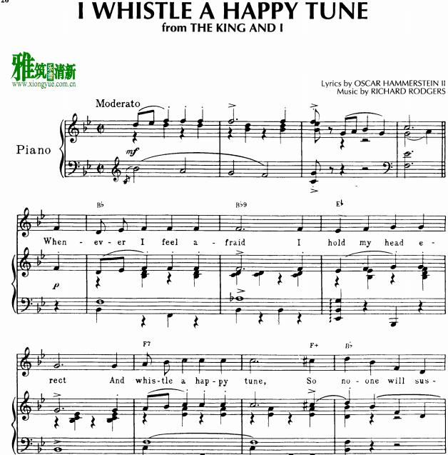  I Whistle A Happy Tuneֵ  