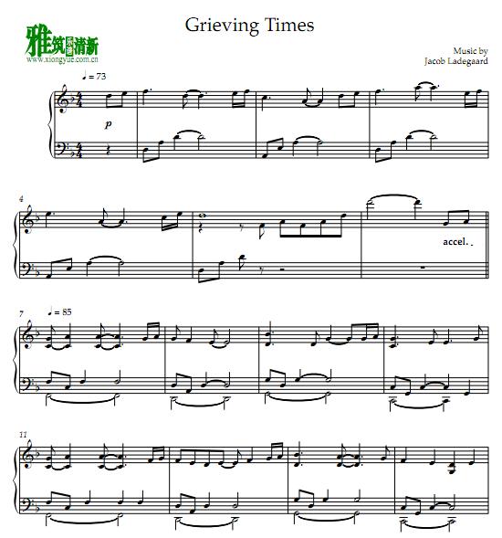 Jacobs Piano - Grieving Times