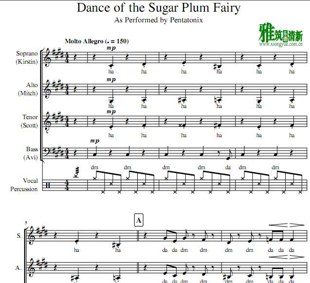 Pentatonix - ǹ֮-Dance of the Sugar Plum Fairy