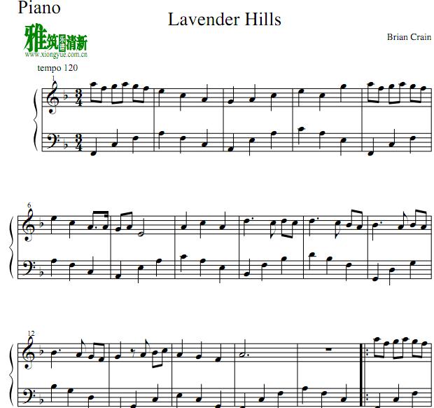 Brian Crain - Lavender hills