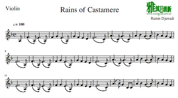 ȨϷ ˹÷꼾The Rains of CastamereС
