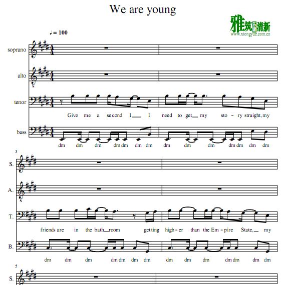 Pentatonix - We Are Young  Bbox