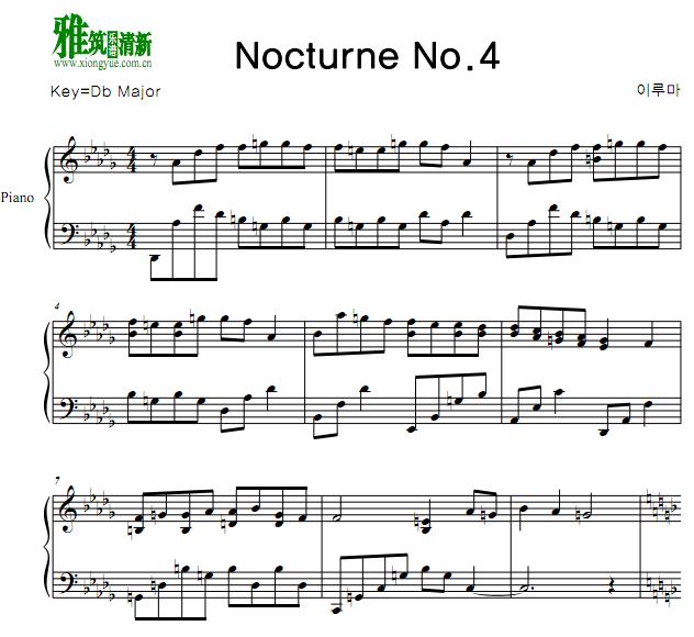  - Nocturne No.4 In Db