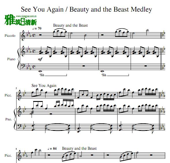 See You Again/Beauty and the BeastѸٶ