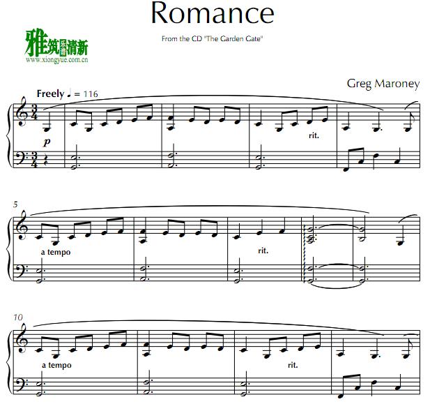 Greg Maroney - Romance