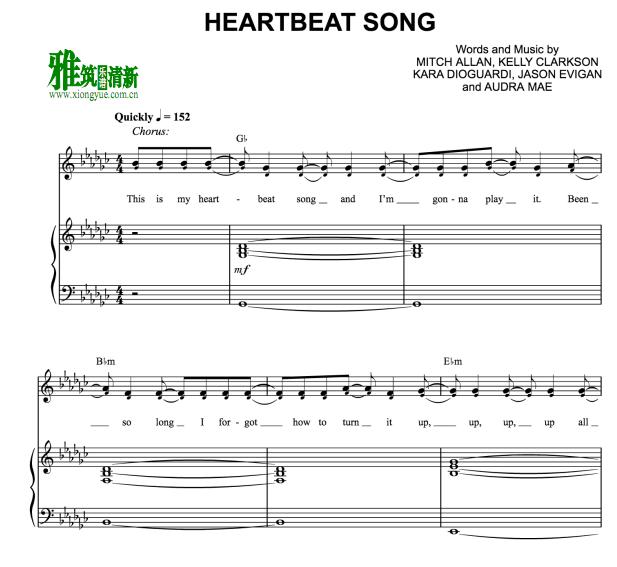 Kelly Clarkson - Heartbeat Songٵ  