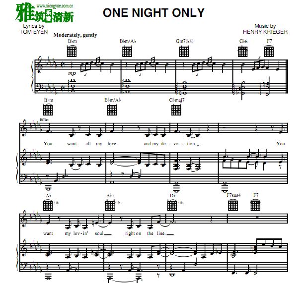Dreamgirls׷Ů One Night Only ָٰ