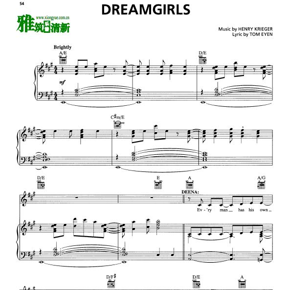 ־ Dreamgirls ׷Ůָ