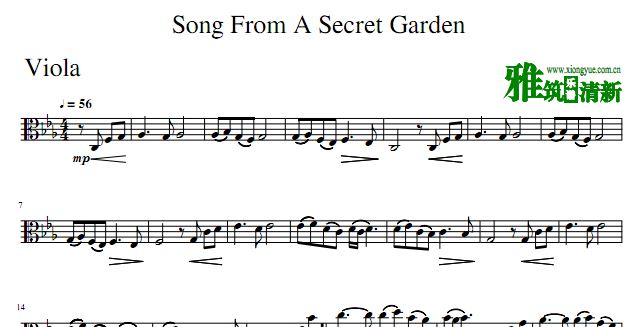 ԰֮ Song from Secret Garden
