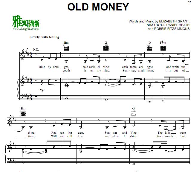 Lana Del Rey - Old Money 
