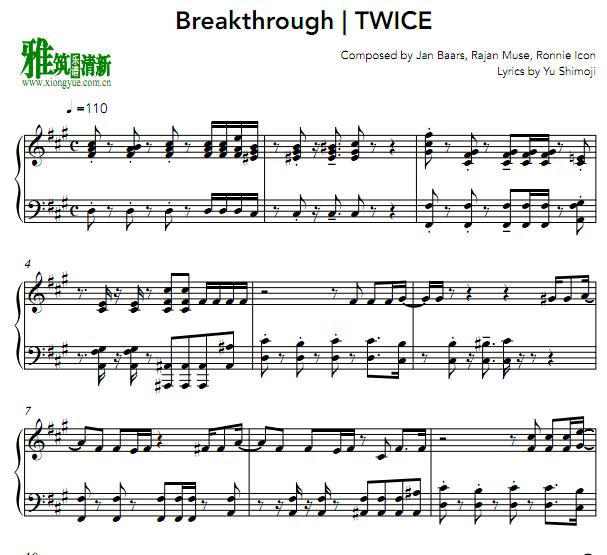 TWICE - Breakthrough