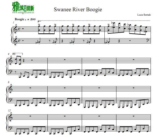 Luca Sestak - Swanee River Boogie