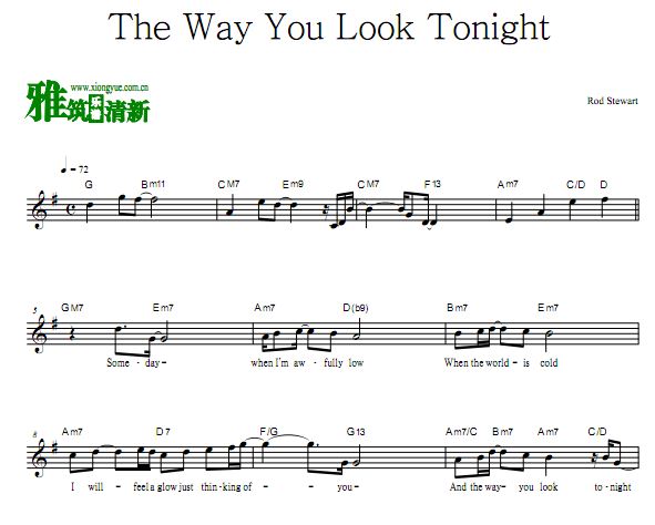 Rod Stewart - The Way You Look Tonight