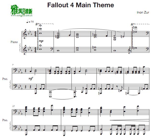 4  fallout 4 main theme