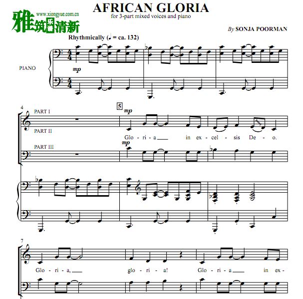 African Gloria[ն]ϳ by Sonja Poormanϳ