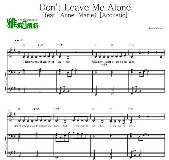 David Guetta - Don't Leave Me Aloneٰ