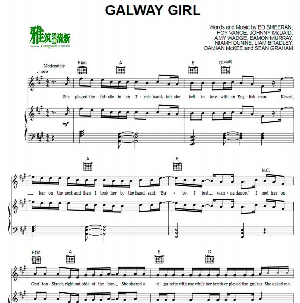 Ed Sheeran - Galway Girl 