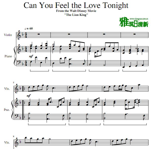 Can You Feel the Love TonightСٸٺ fתg