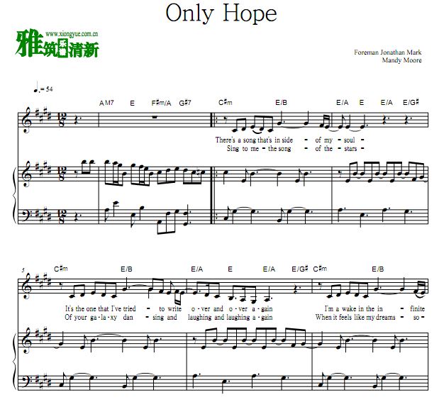 Mandy Moore - Only Hopeٰ