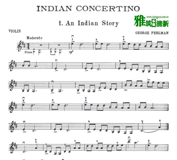 Perlman  Indian Concertino ӡڰЭС