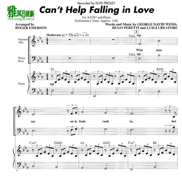 Can't Help Falling In Love ϳٰ