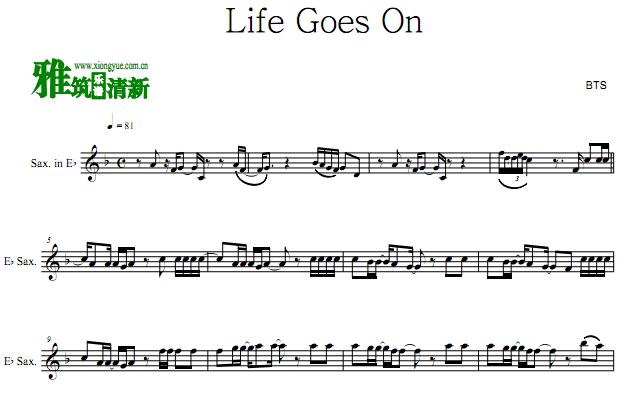  Life Goes On E