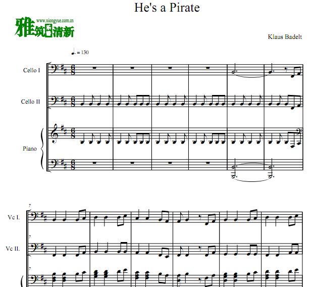 ձȺ He's A Pirate ٶٰ