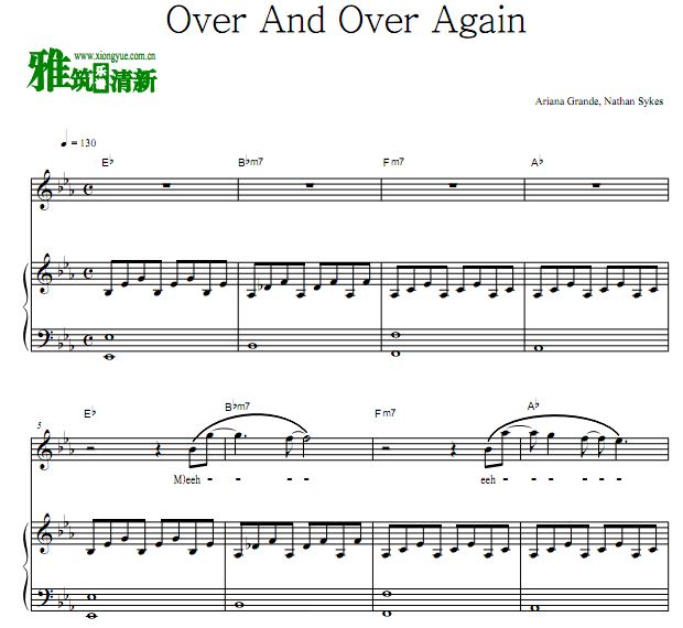 Nathan Sykes Ariana Grande - Over And Over Again  ٰ