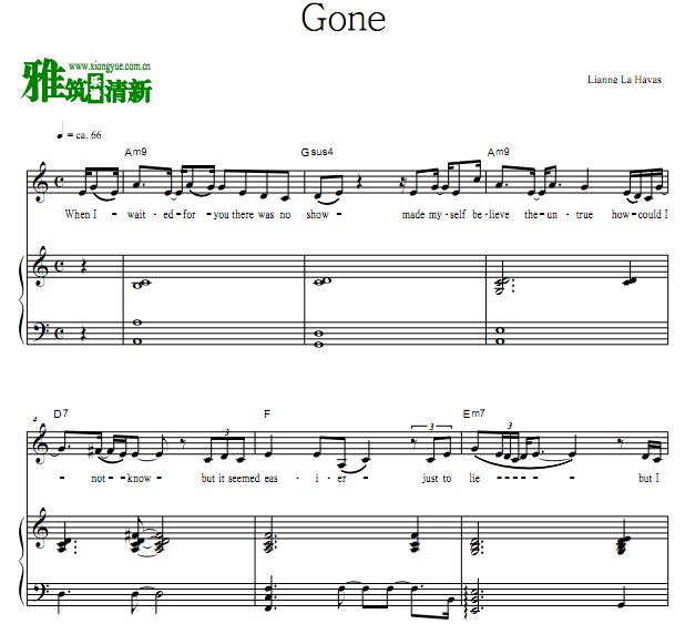 Lianne La Havas - Gone ٵ