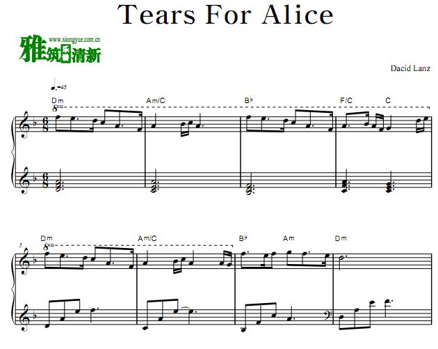 · Tears For Alice