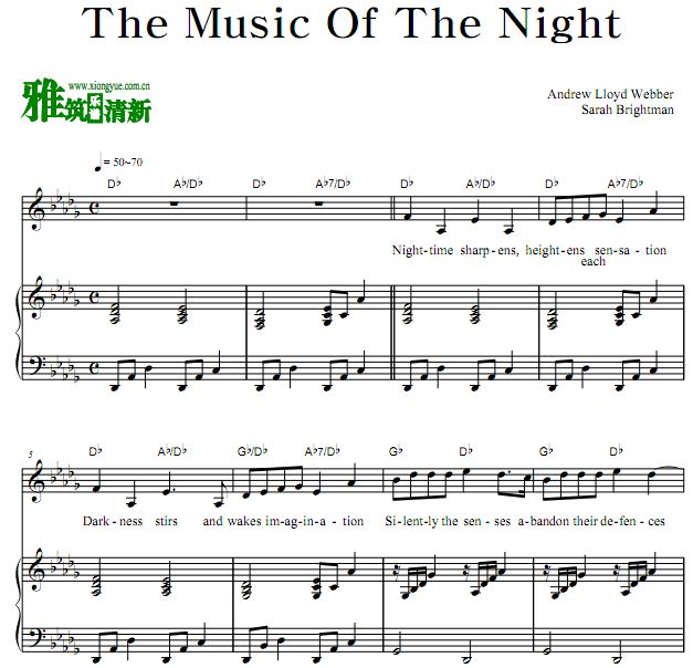 Sarah Brightman - The Music Of The Nightٰ 