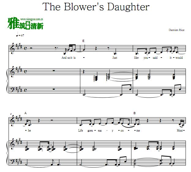 The Blower's Daughterٵ